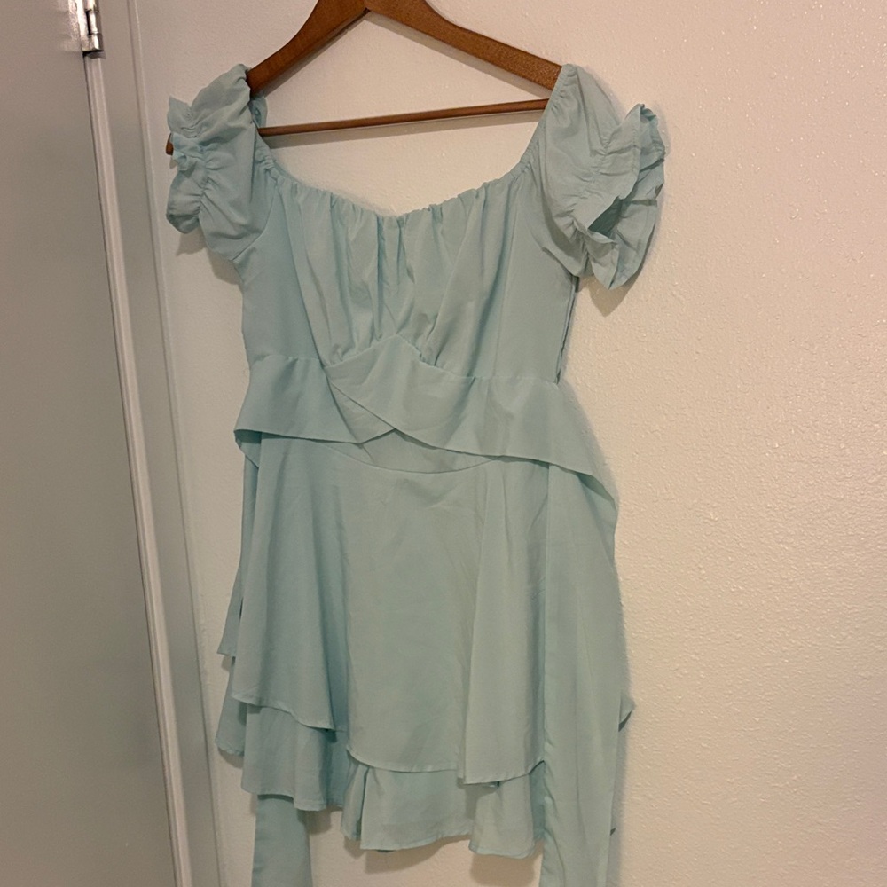 Unbranded Women's Light Blue Romper